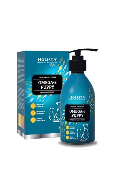Holista Ulei Omega 3 pentru căței 200 ml