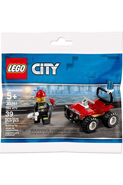 LEGO مجموعة 30361 فاير إيه تي في، 39 قطعة، في كيس بلاستيكي