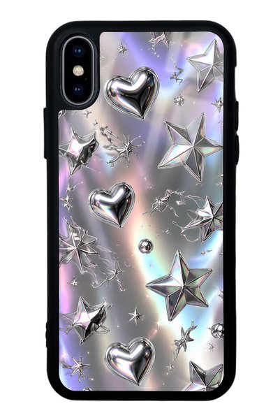 Spoyi iPhone XS Max Chrome Star Dream Design Glossy Phone Case