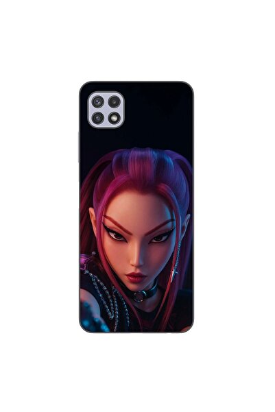 OEM Husa compatibila cu Samsung Galaxy A22 5G Silicon Gel Tpu Model KPop Demo...