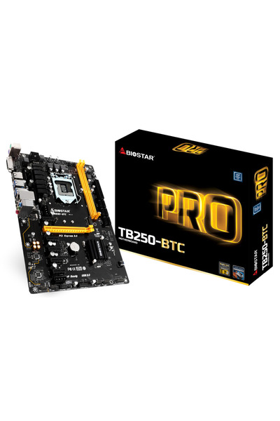 Biostar TB250-BTC 6.Gen, 7.Gen (H110) Anakart
