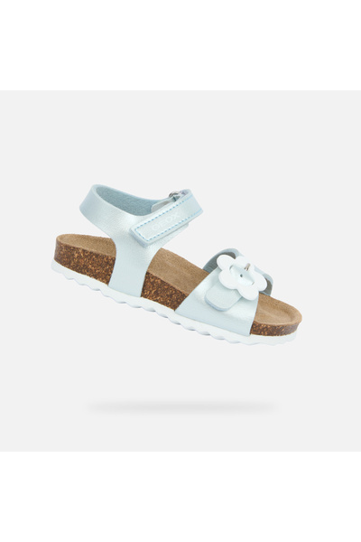 Geox Sandale de fete turcoaz Chalki