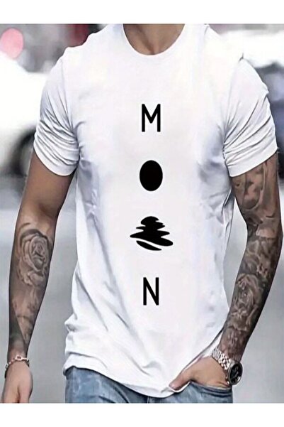 COZYWEAR White Printed Men's T-Shirt