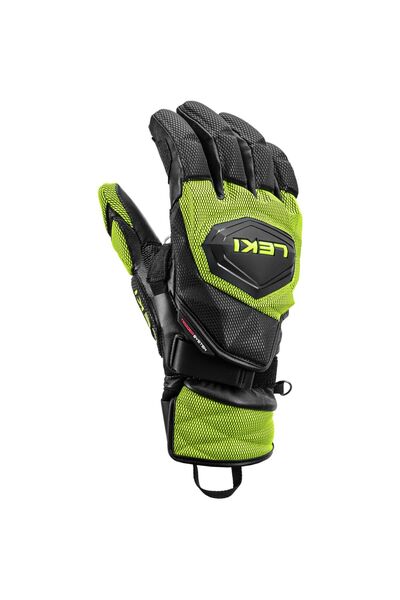 LEKI Mănuși de schi WCR Venom GS 3D-Negru/Lime-9