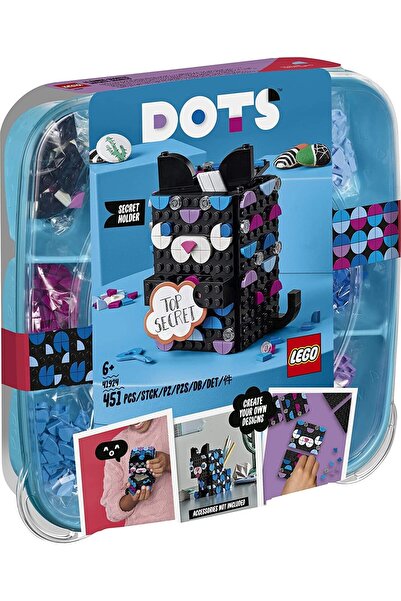 LEGO مجموعة دوتس سيكريت هولدر 41924 للحرف اليدوية والديكورات؛ نشاط إبداعي للأ...