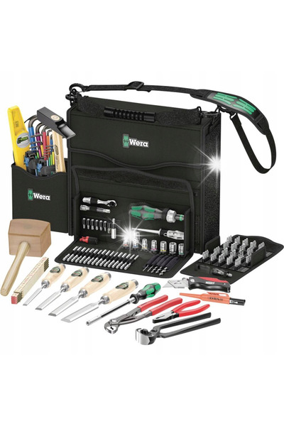 Wera Werk SET DE SCULE PENTRU TÂmplari 2GO H 1 134CZ.+ VALIZĂ 05134011001 WERA
