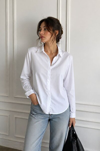 yb yağmur butik Hidden Buttoned Shirt