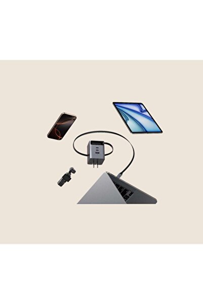 Ugreen GaN Fast Charger with Cable 100 Watts - Gray
