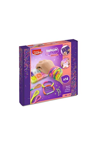 Maped Imagin'Style Креативен комплект неонови гривни (горна и долна част)