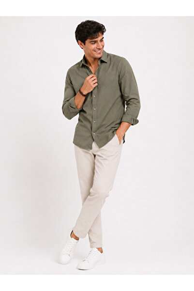 RAFF MAĞAZA Tencel Shirt 86% Tencel 14% Polyester
