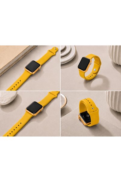 Miyole Apple Watch Band Compatible Band 4 5 6 7 8 9 10 Se 38 40 41 Compatible Band Silicone