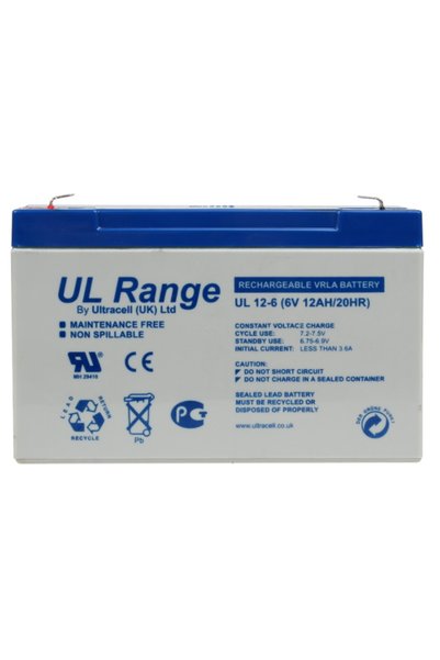 Ultracell Baterie UL 6V 12AH pentru UPS, tip gel