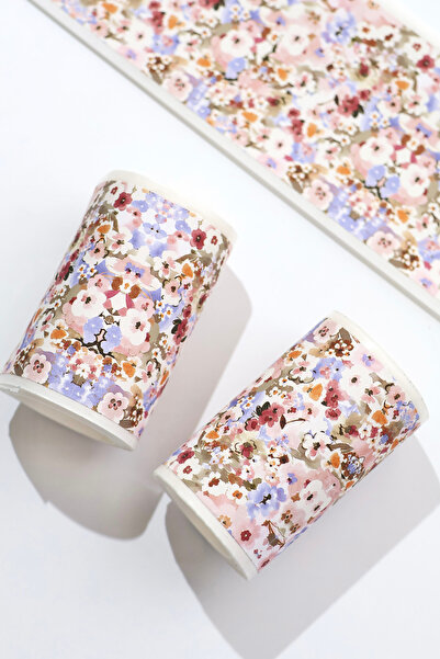 Hume Craft 2 Meter Watercolor Floral Pattern Washi Tape / Washitape / Bullet ...