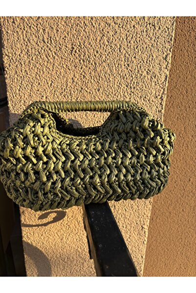 meSga El örgüsü mang* model Clutch çanta