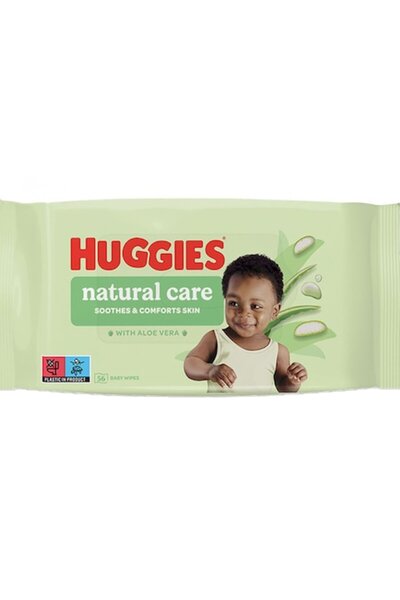 Huggies Șervețele umede Care, 56 bucăți, hidratare, protecție