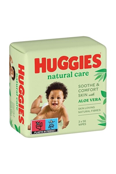 Huggies Șervețele umede Care Triplo, set de 3 pachete x 56 bucăți, hidratare,...