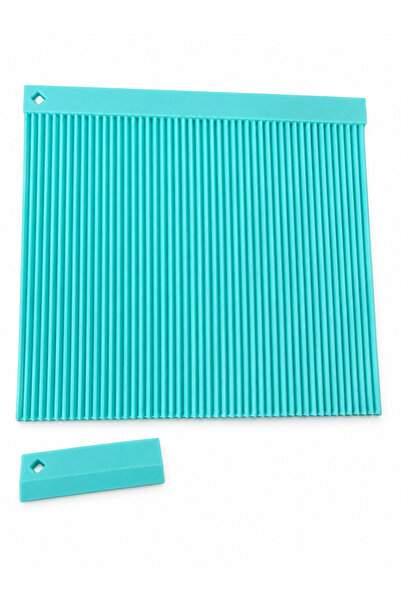 BESİNG Kağıt Katlama Tahtası 16×15 cm | Skorlama ve Katlama Aparatı | Kart, D...