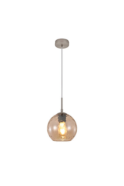InLight Κρεμαστό Φωτιστικό από Γυαλί Honey Glass 1xE27 Δ:18εκ. 4039-B-Αμπερ