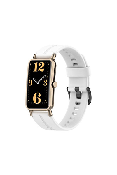 OEM Λουράκι Σιλικόνης Λευκό (Huawei Watch Fit mini)