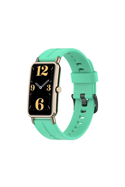 OEM Ελαφρύ λουράκι σιλικόνης πράσινο (Huawei Watch Fit mini)
