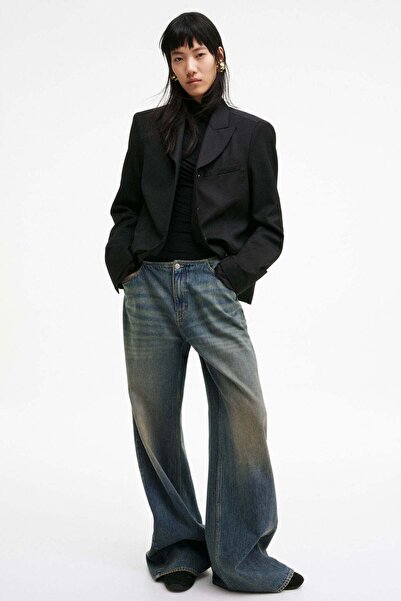 H&M Baggy Low Jeans
