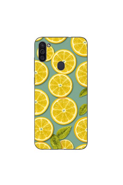 OEM Husa compatibila cu Samsung Galaxy A11 Silicon Gel Tpu Model Summer Lemon...