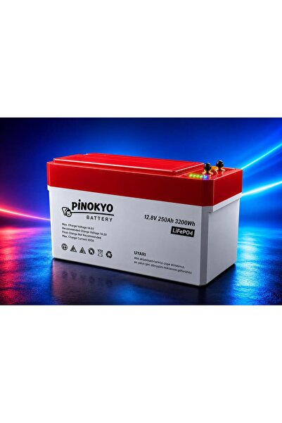 Megacell Pinokyo / / 12.8 V 250 AH LİTYUM DEMİR FOSFAT AKÜ