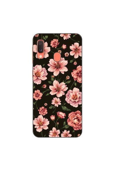 OEM Case compatible with Samsung Galaxy A20e Silicone Gel Tpu Pattern Pink Sp...