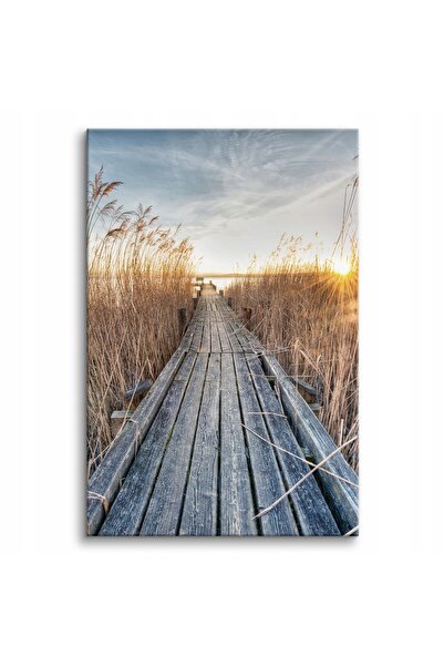 Naklejkomania Tablou pe panza, Cu rama, 120 cm x 80 cm, Tema: natura, Dreptun...