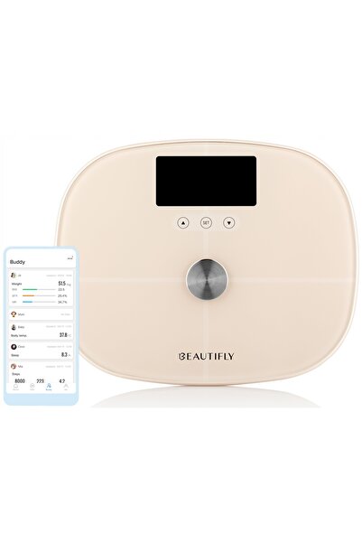 Kraft&dele Cântar de baie Beautifly Slim Sense 180kg analitic diagnostic