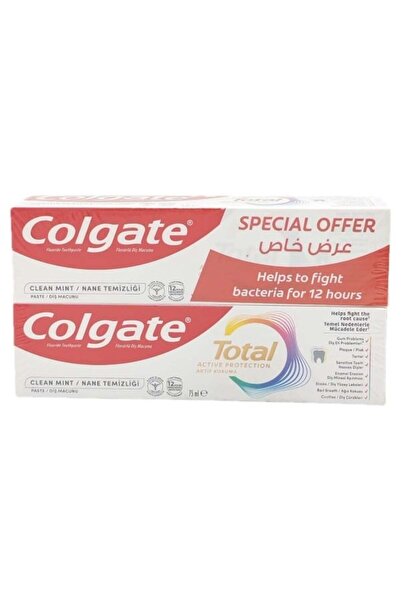 Colgate Colgate total toothpaste with mint-2 x 75 ml