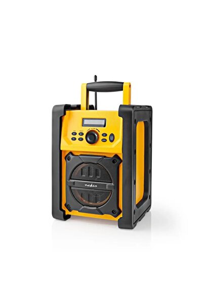 NEDIS SMARTLIFE Radio Portabil de Atelier Nedis RDFM3100YW FM Bluetooth AUX IPX5