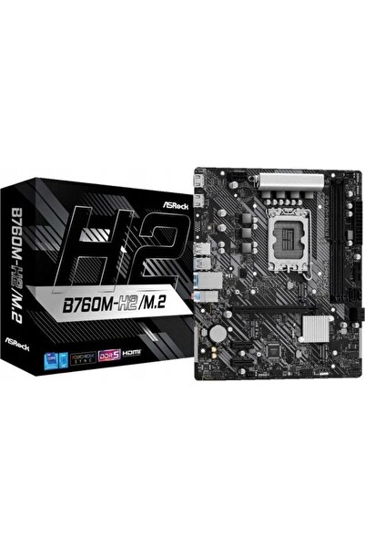 Kraft&dele Placă de bază ASrock B760M-H2/M.2 DDR5 micro ATX Intel socket 1700...