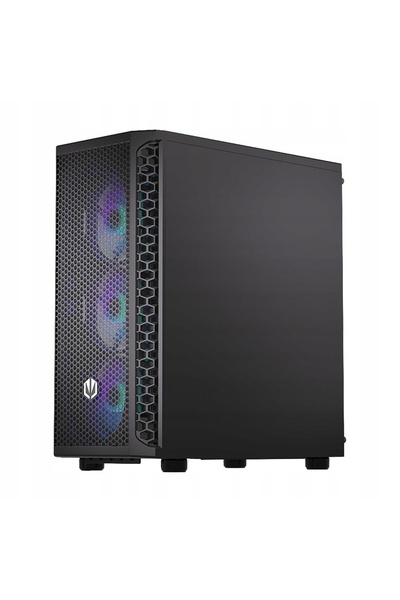 Kraft&dele Carcasă PC Endorfy Signum 300 ARGB Medium Tower cu fereastră, neagră