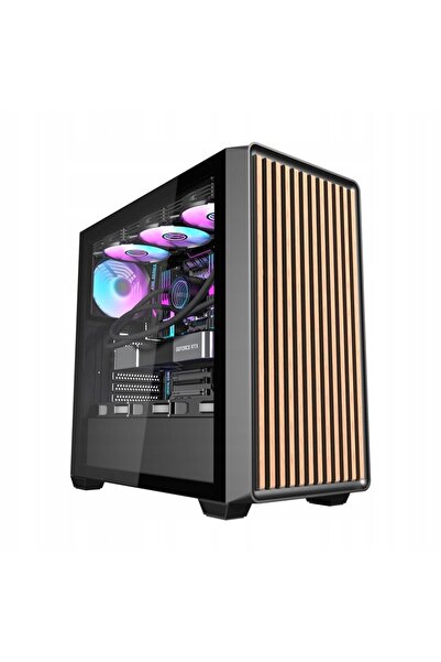 Kraft&dele Carcasă pentru computer Darkflash DS900WD Okno Czarna