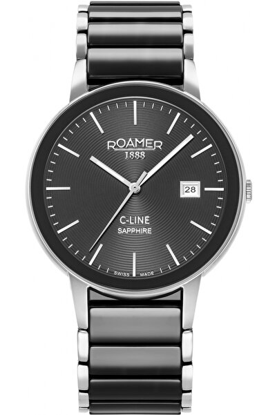 Roamer Ceas de damă/bărbătesc 997833 41 85 20 — negru, clasic, stil bijuterie