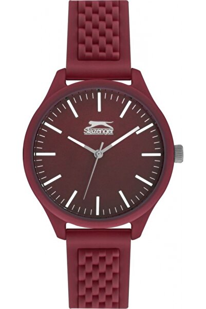 Slazenger Ceas de damă/fete SL.09.6370.3.04, roșu, ca un cadou.