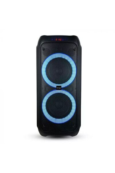 V-TAC Boxă portabilă PA 40W RMS, 2x8 inci, Bluetooth/FM/AUX, Reîncărcabilă, R...