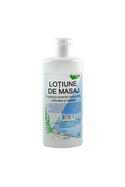 ABEMAR Lotiune de Masaj pentru Dureri Musculare, Articulare si Osoase Med, 200ml