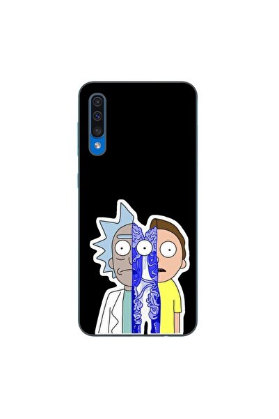 OEM Husa compatibila cu Samsung Galaxy A30S, A50 Silicon Gel Tpu Model Rick A...