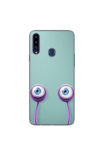 OEM Калъф, съвместим със Samsung Galaxy A20S, силиконов гел TPU, с шарка  "Оч...