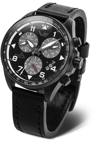 Vostok Europe ceas bărbătesc 6S30-325C744 — negru clasic, rezistent la apă.