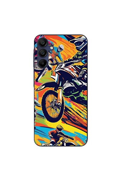 OEM Husa compatibila cu Samsung Galaxy A15 4G 5G Silicon Gel Tpu Model Motocr...