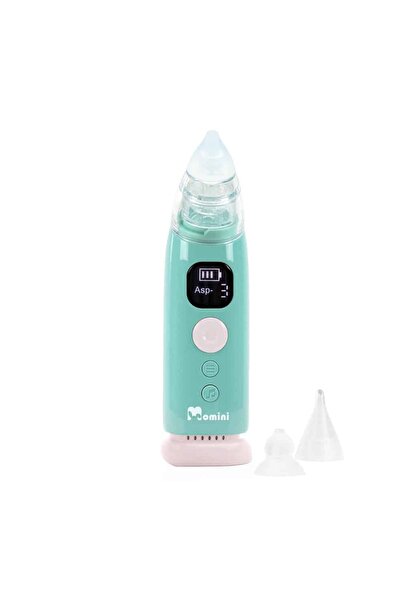 Momini Aspirator nazal electric pentru bebeluși, Momini, NASOCLEAR, verde