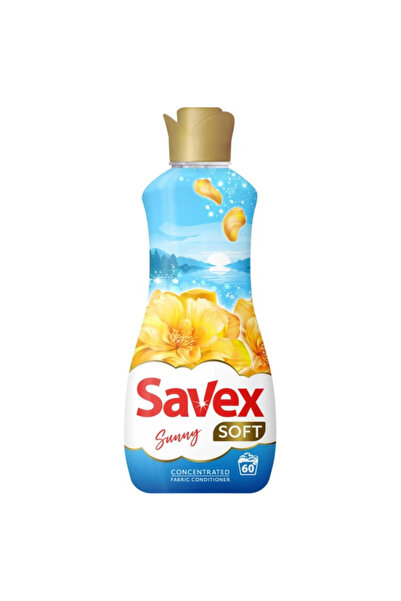SAVEX Balsam pentru Rufe, Soft, Concentrat Sunny, 60 spalari, 1.5 L