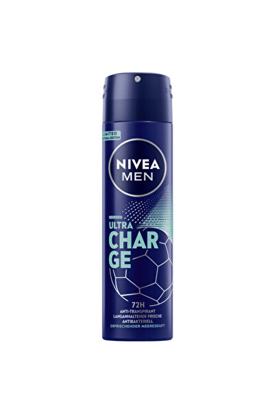 Nivea Men Antitranspirant Deospray Ultra Charge, 72 h, 150 ml