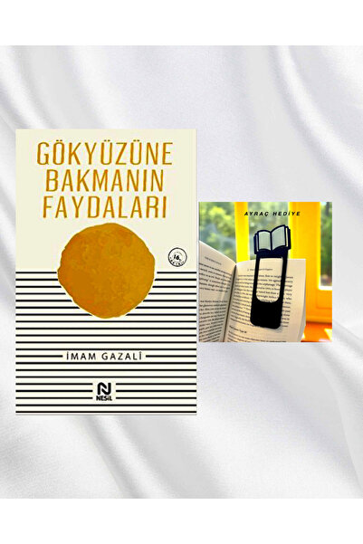 Nesil Yayınları GÖKYÜZÜNE BAKMANIN FAYDALARI / KİTAP FİGÜRLÜ KİTAP AYRACI HEDİYE