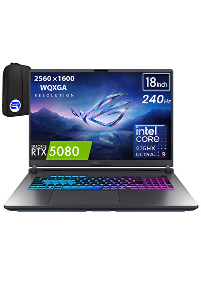 ASUS ROG Strix G18 Ultra 9-275HX 32GB 1TB SSD RTX5080 18" WQXGA W11P G815LW-S...
