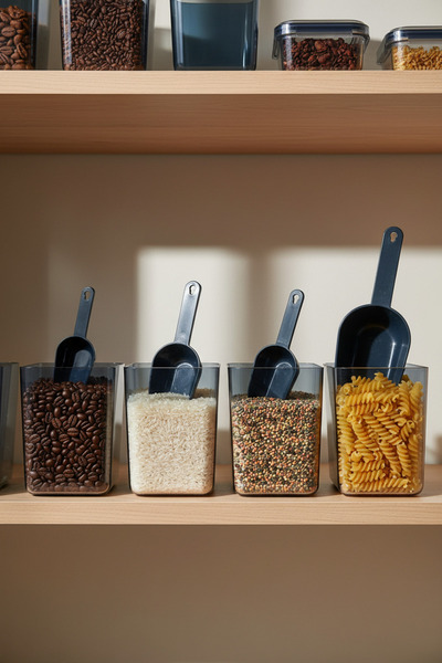 YAZICI Set of 4 Food and Spice Spoons |   Pulses Measuring Spoon |   Kitchen ...