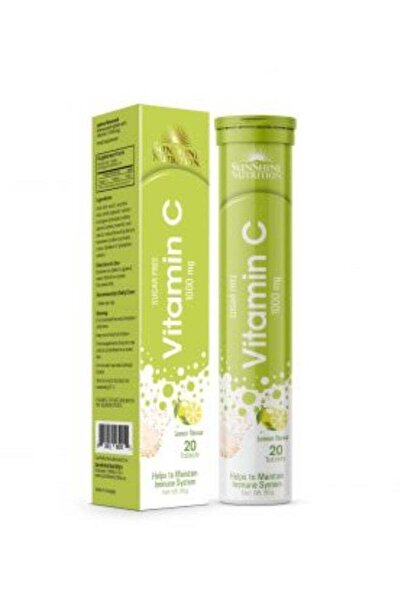 SUNSHINE EFF S/F VIT C 1000MG LEMON FLAV 20'S:2915